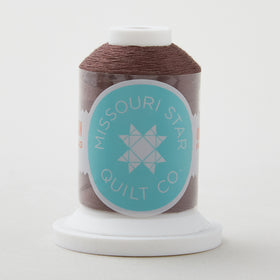 Missouri Star 50 WT Cotton Thread Black Brown