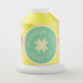 Missouri Star 40 WT Polyester Thread Real Yellow