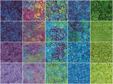 Springtime Bouquet Batiks Stamps
