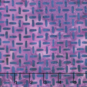 Garden Gate Batiks - Path Purple Urchin Yardage
