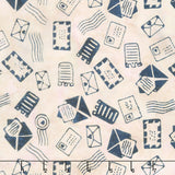 Missing You Batiks - Mail Neutral Chalk Yardage