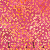 Posy Twist Batiks - Small Petals Purple Jelly Yardage