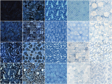 Frosted Wishes Batiks Fat Quarter Bundle