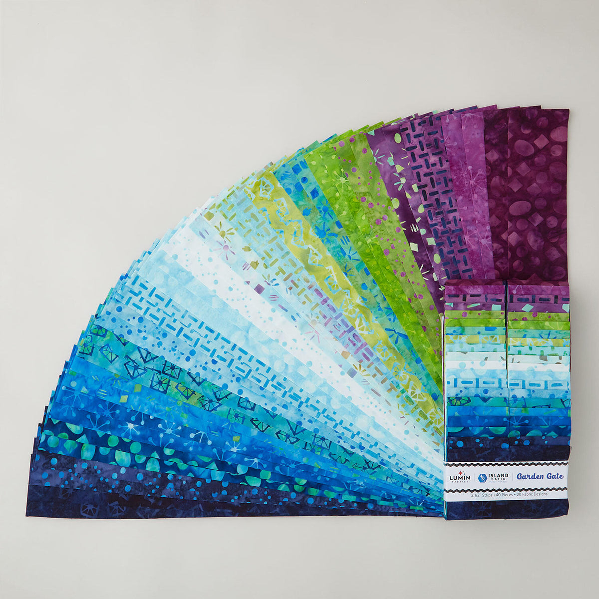 Garden Gate Batiks Strips