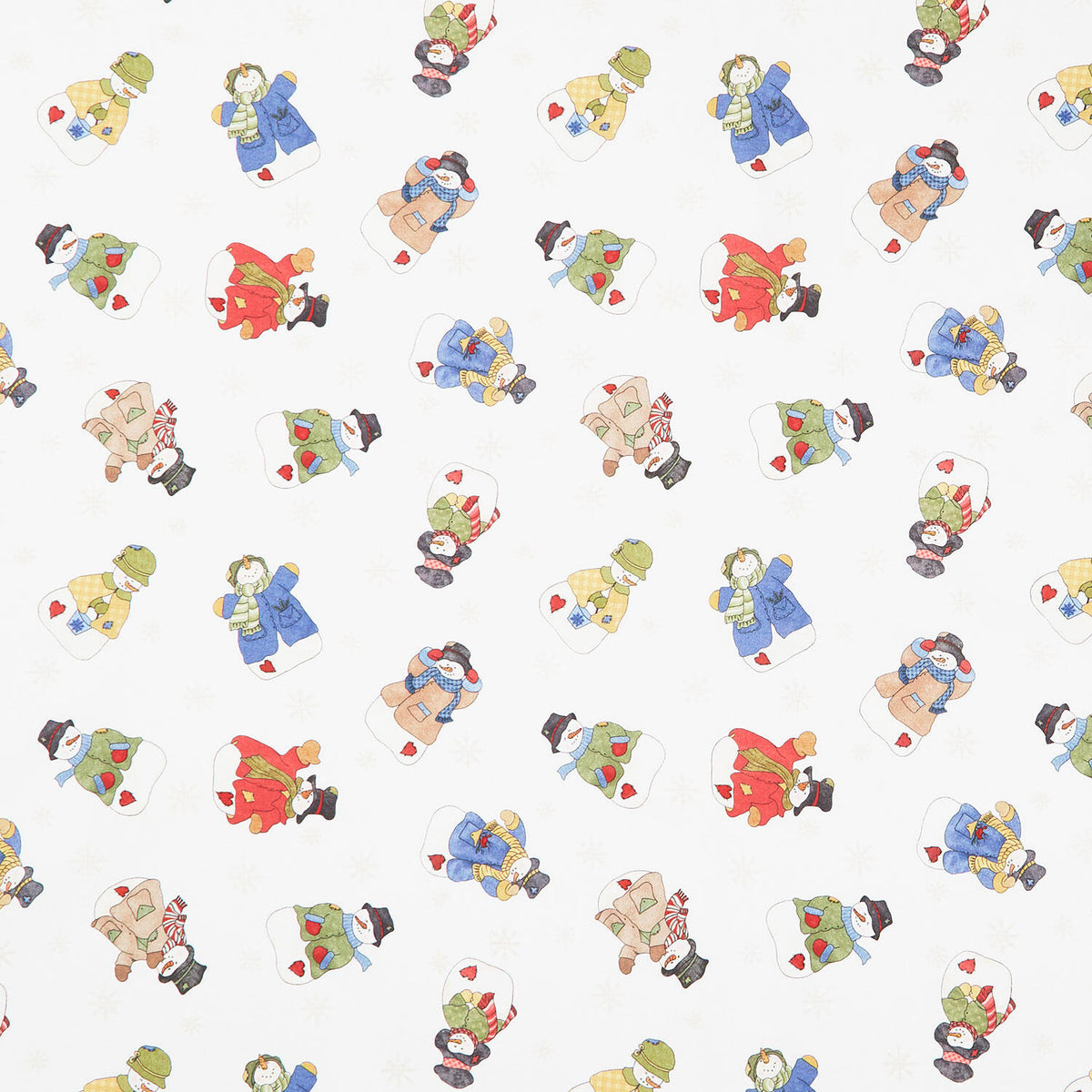 Friends & Flakes - Snowmen Multi Yardage