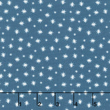 Friends & Flakes - Star Navy Yardage