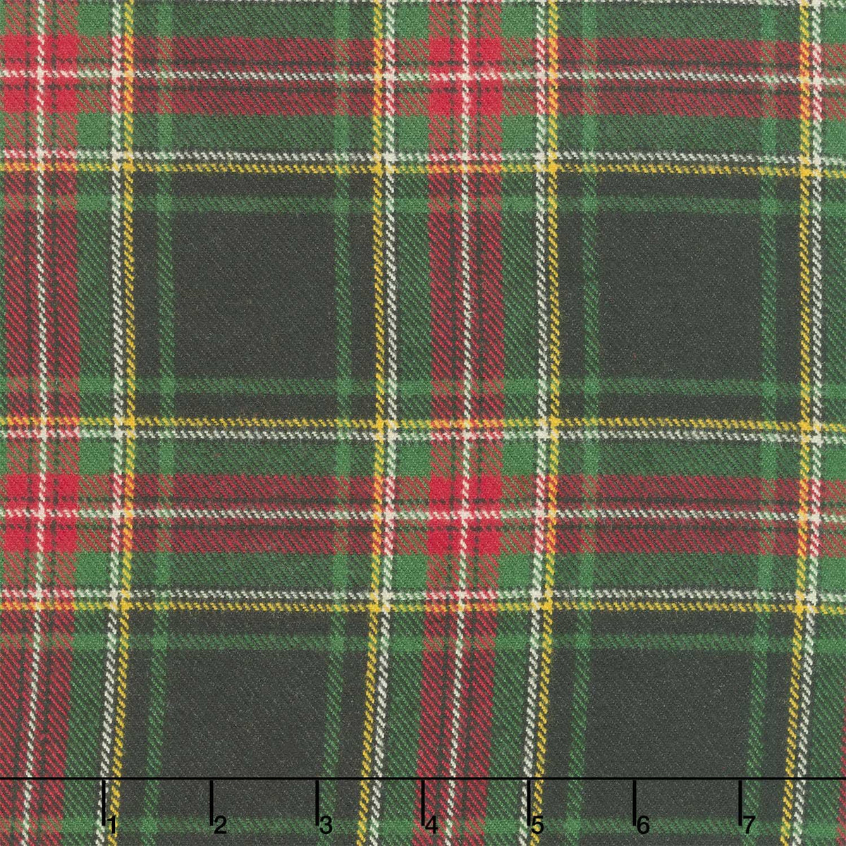 Primo Plaids Flannel - Holiday Cheer Stewart Plaid Multi Yardage