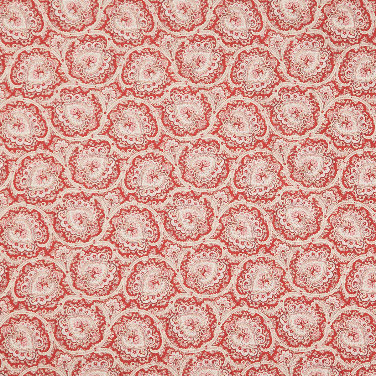 Love Letters - Hearts Red Yardage