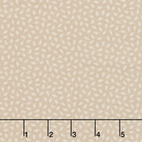 Love Letters - Leaves Brown Yardage
