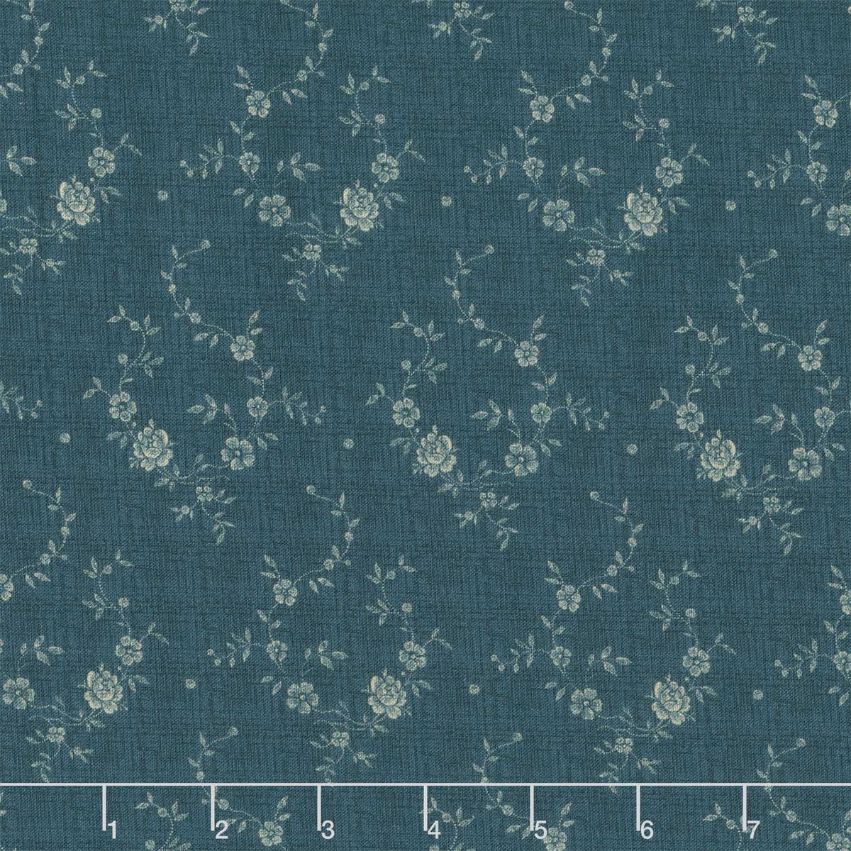 Blue Palisades - Roses Blue Yardage
