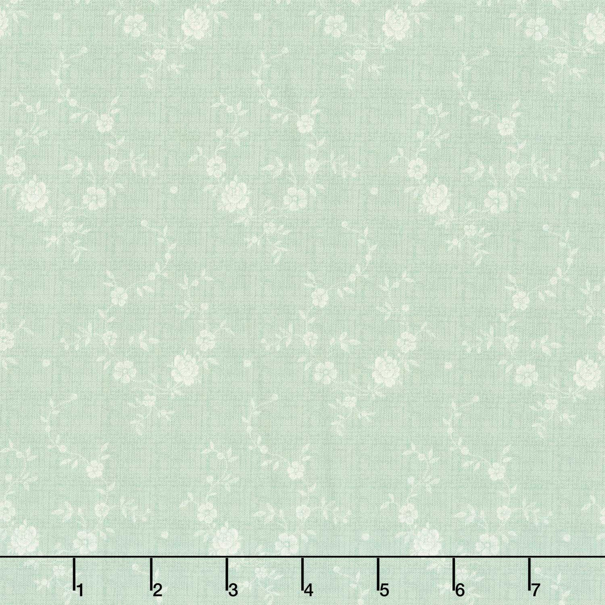 Blue Palisades - Roses Sage Yardage