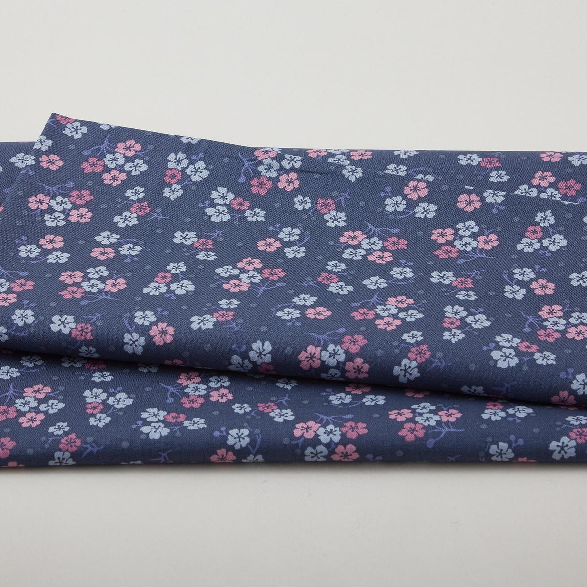 Carnaby Street - Little Branches Navy 2 Yard Cut