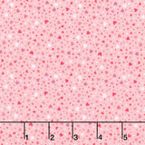 Sweet Shoppe - Hearts Pink Yardage