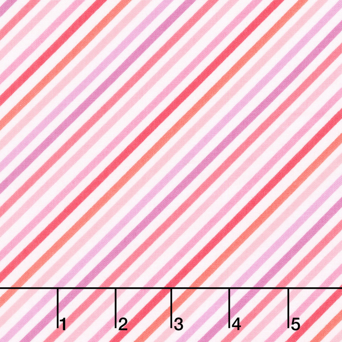Sweet Shoppe - Bias Stripe Pink Yardage