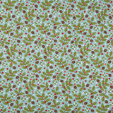 Snowtop Mountain Flannel - Greenery Aqua Yardage