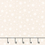 Snowtop Mountain Flannel - Star Cream Yardage