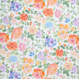 Gathering Sun - Floral White Multi Yardage