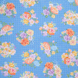Gathering Sun - Bouquet Blue Multi Yardage