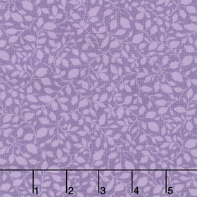 Gathering Sun - Foliage Purple Yardage