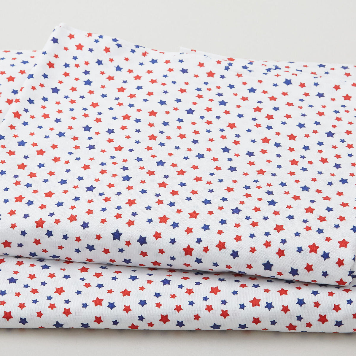 Itty Bitty Stars - White 108" Wide 3 Yard Cut