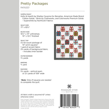 Pretty Packages Quilt Pattern by Missouri Star