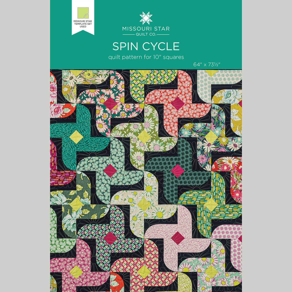 Spin Cycle Quilt Pattern by Missouri Star