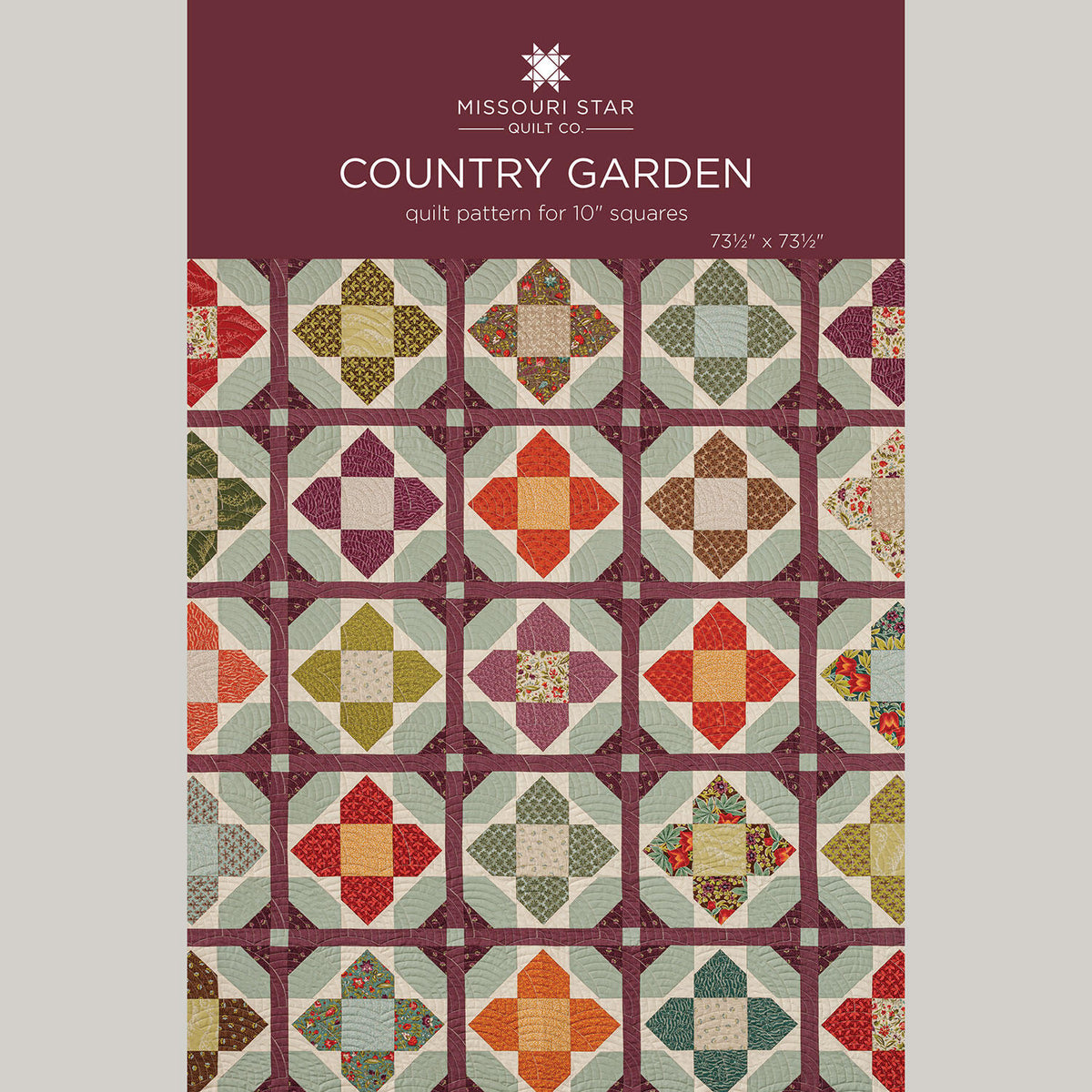 Country Garden Quilt Pattern by Missouri Star