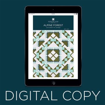 Digital Download - Alpine Forest Quilt Pattern by Missouri Star