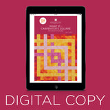 Digital Download - What if - Carpenter's Square Quilt Pattern by Missouri Star