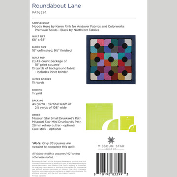 Digital Download - Roundabout Lane Quilt Pattern by Missouri Star