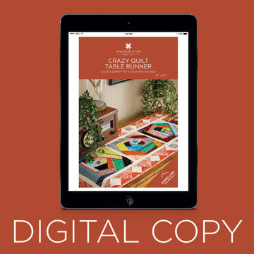 Digital Download - Crazy Quilt Table Runner Pattern by Missouri Star