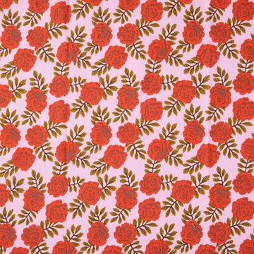 Yesterday - Carnation Vivid Yardage