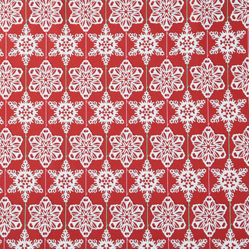 Cozy Christmas - Paperflakes Red Hot Yardage