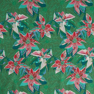 Cozy Christmas - Poinsettia Housewarming Yardage