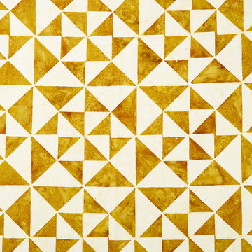 Quilt Blocks - Quilt Block 1 Cheater Print Ginger 108" Wide Yardage