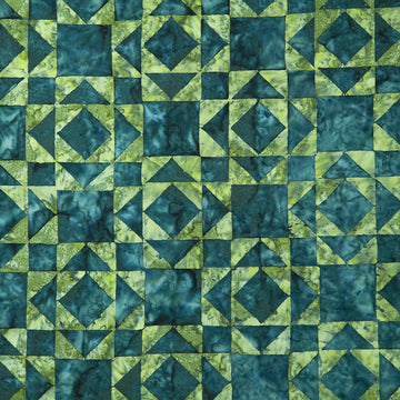 Quilt Blocks - Quilt Block 2 Cheater Print Artichoke 108" Wide Yardage