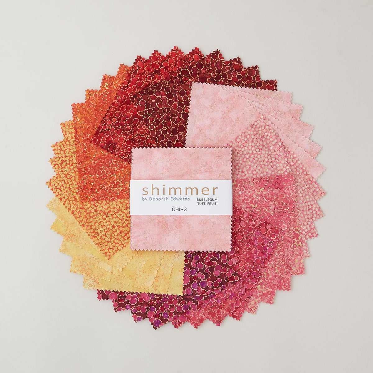 Shimmer - Bubble Gum & Tutti Frutti Metallic Chips