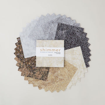 Shimmer - Desert Sand & City Fog Metallic Chips