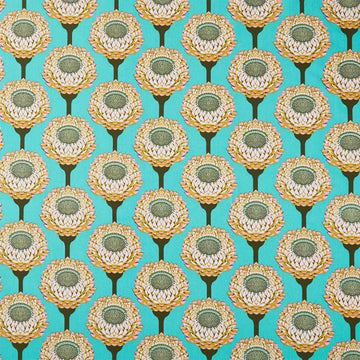 Iconic - Strawflower Aqua Yardage