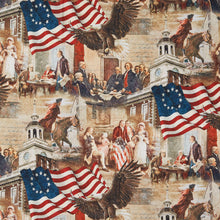 Stonehenge - America 250 Independence Beige Multi Yardage