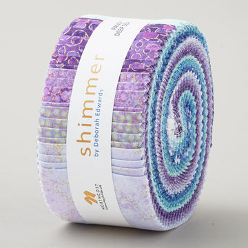 Shimmer - Pansy & Deep Sea Metallic Strips
