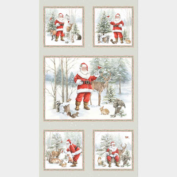 Woodland Whispers - Santa's Woodland Wonder Multi Panel