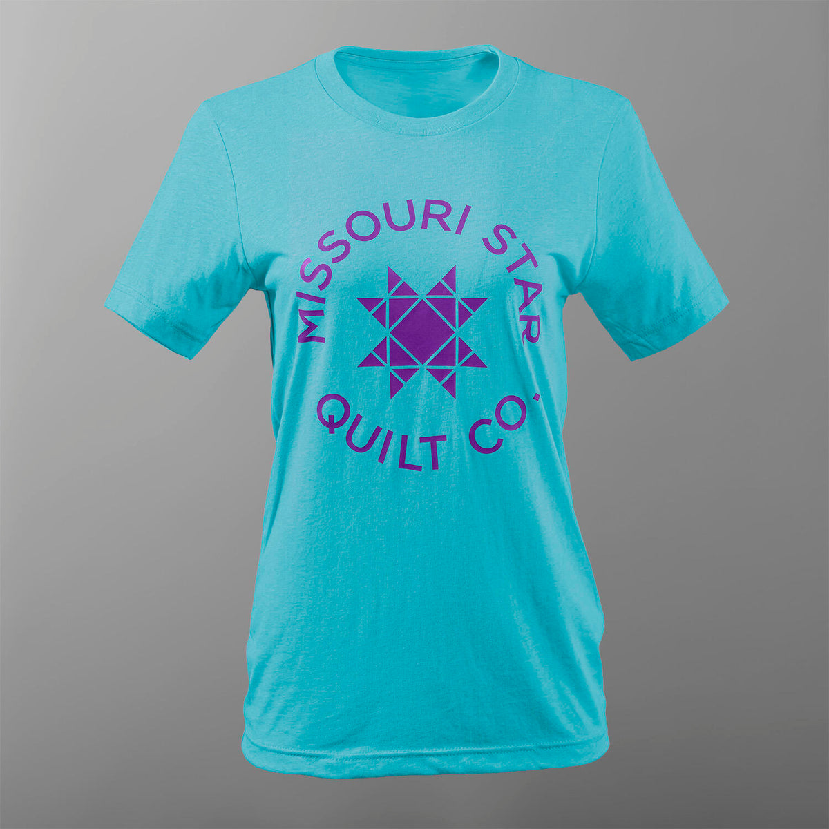 Missouri Star Logo T-shirt - Bright Sea Green