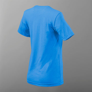 Missouri Star Logo T-shirt - Neon Blue - 4XL