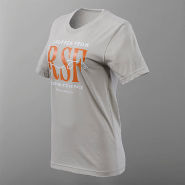 Missouri Star Resting Stitch Face T-shirt - Thyme - M