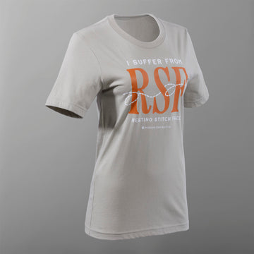 Missouri Star Resting Stitch Face T-shirt - Thyme - XL