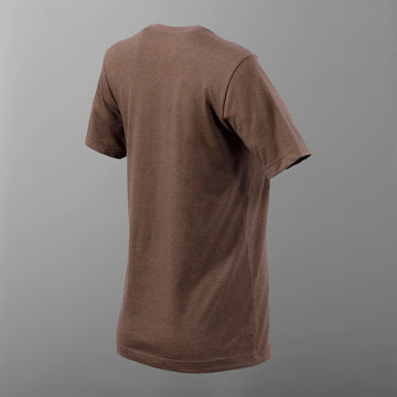 Missouri Star Fabric Bandit T-shirt - Heather Brown - M