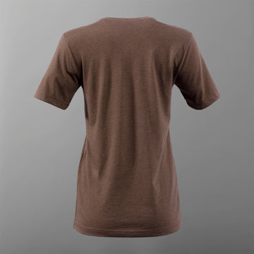 Missouri Star Fabric Bandit T-shirt - Heather Brown - 2XL