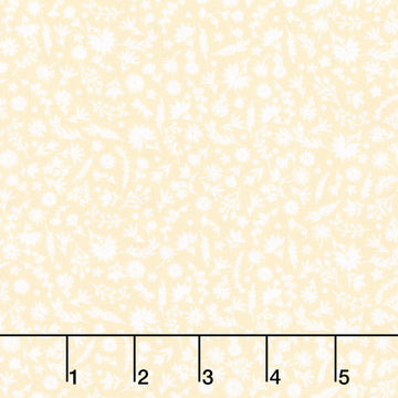 Ingrid's Wildflowers - Tonal Flowers Yellow Yardage