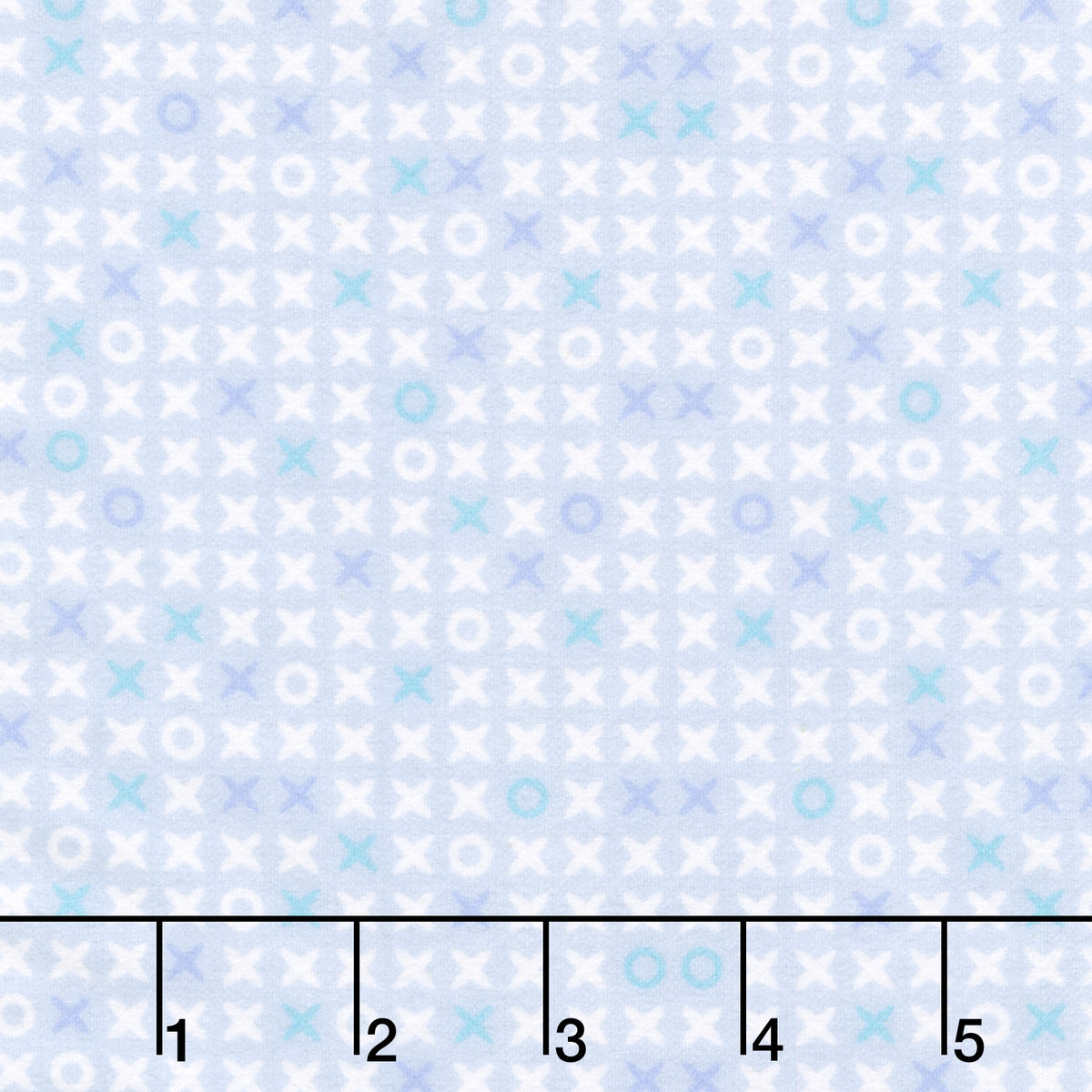 Cozy Cotton Flannels - Xoxo Cornflower Yardage
